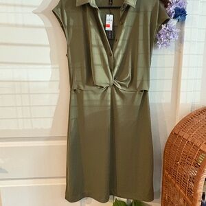 NWT Banana Republic Olive Mini Dress